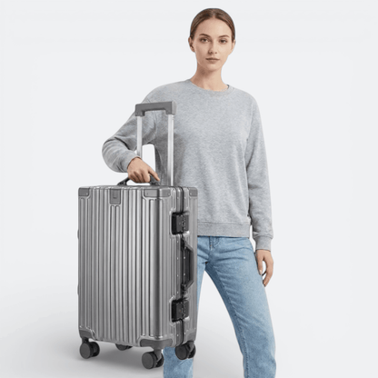 Valise Rigide Roulette Solide Vert D’eau - | AïtaVia