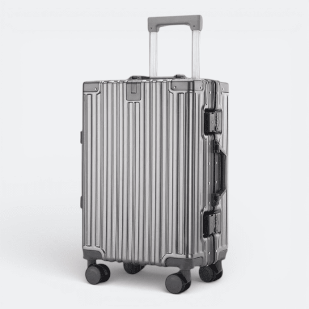 Valise Rigide Roulette Solide Vert D’eau - | AïtaVia