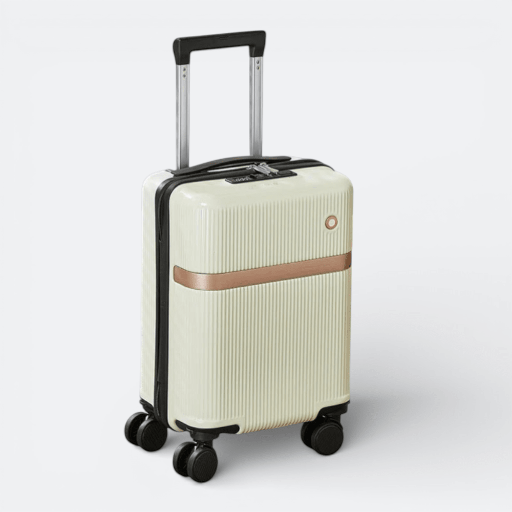 Valise Roue Démontable Beige Ivoire - | AïtaVia