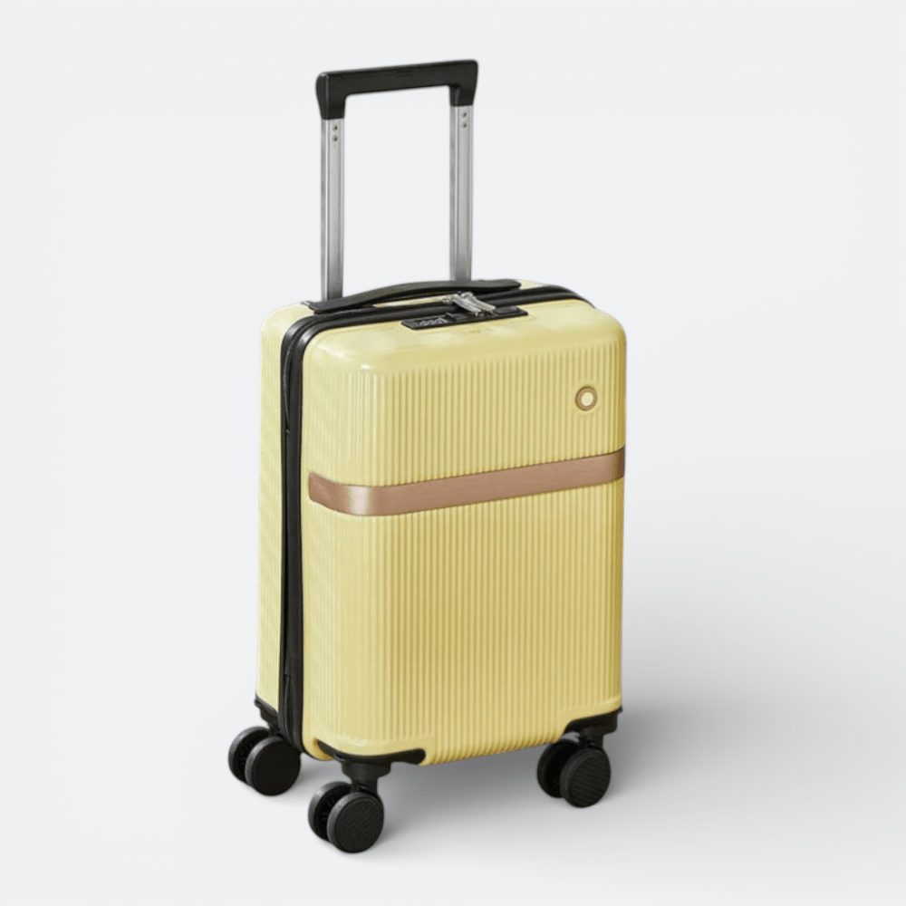 Valise Roue Démontable Jaune Pâle - | AïtaVia