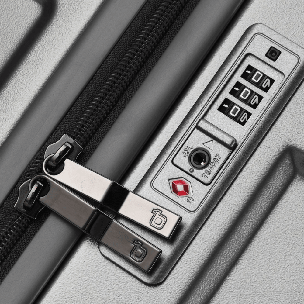 Valises 4 Roues Poignée Large Bleu Gris - | AïtaVia