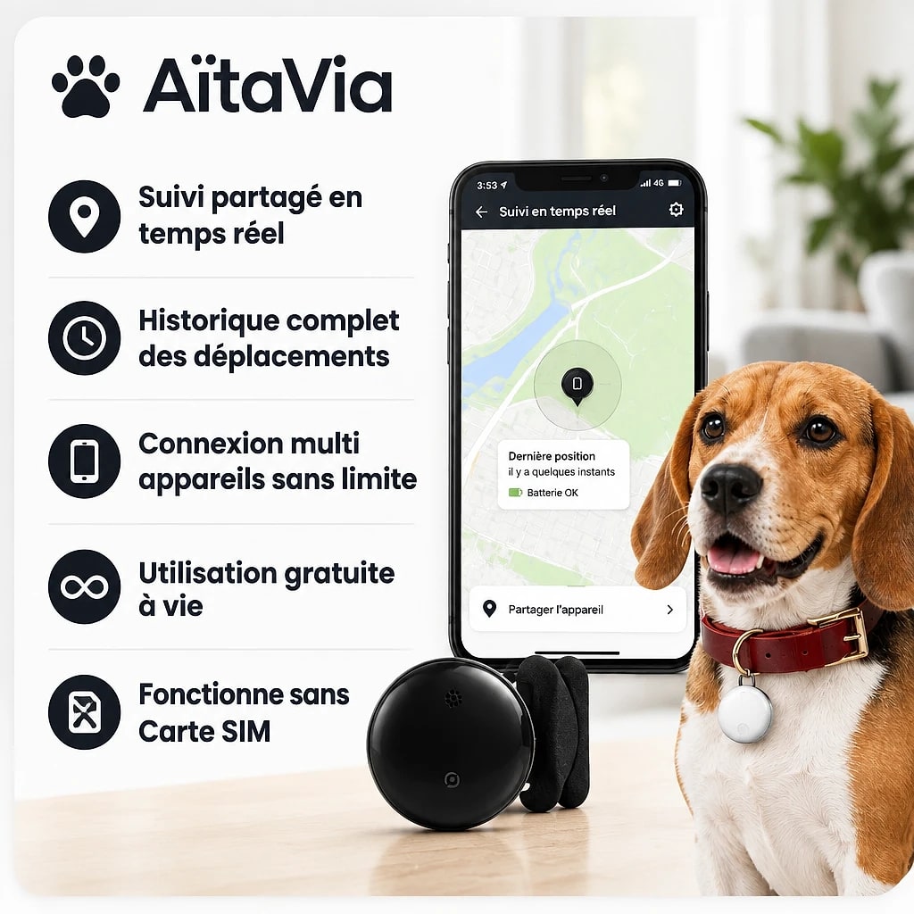 Veilio – Traceur GPS pour Chien