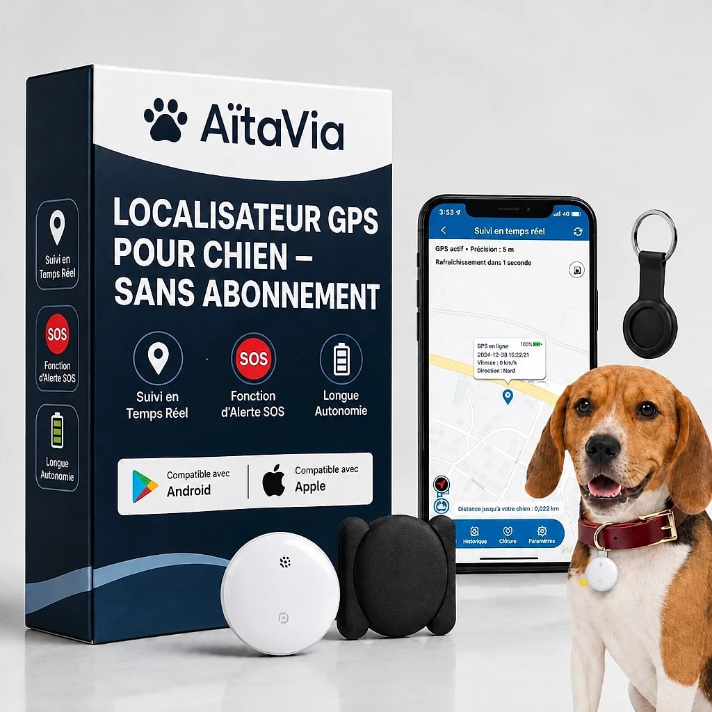 Veilio – Traceur GPS pour Chien