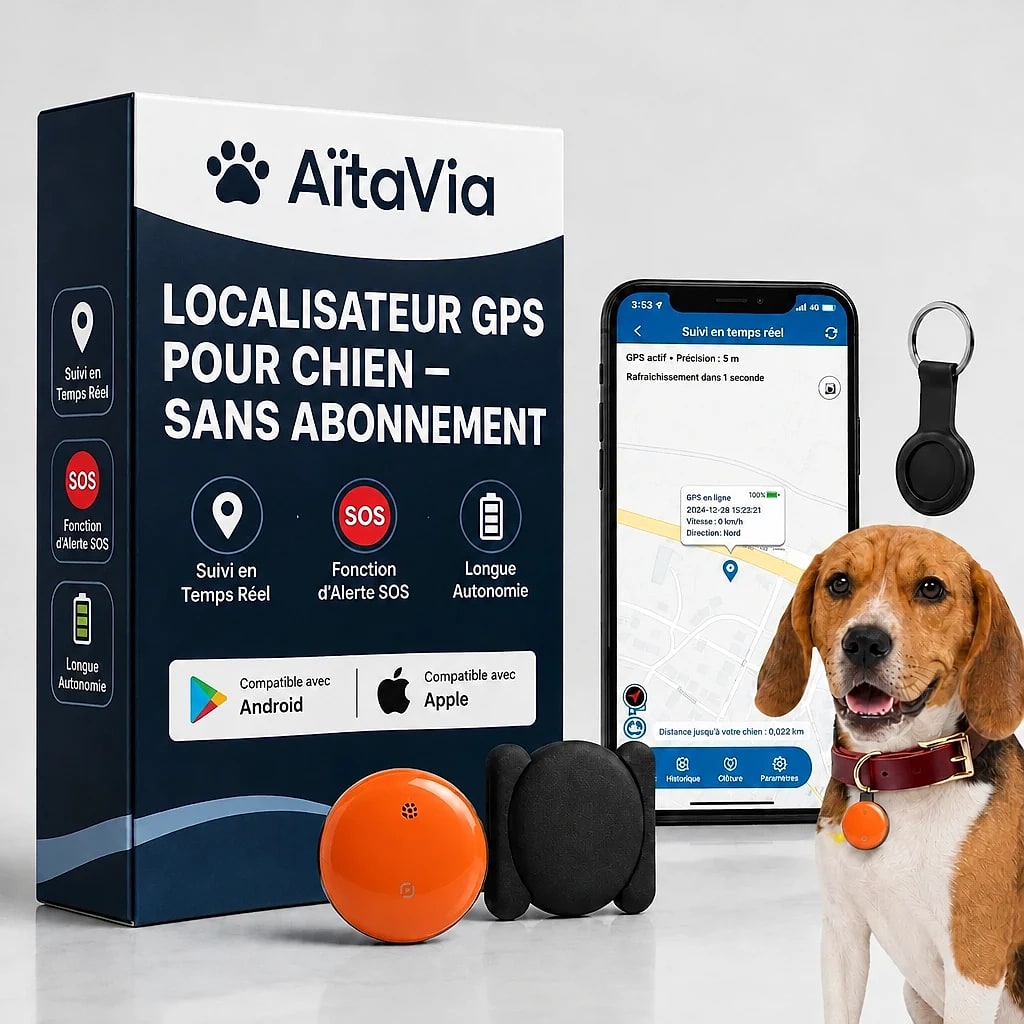 Veilio – Traceur GPS pour Chien