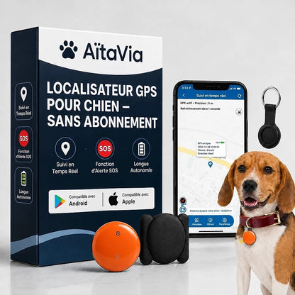 Veilio – Traceur GPS pour Chien