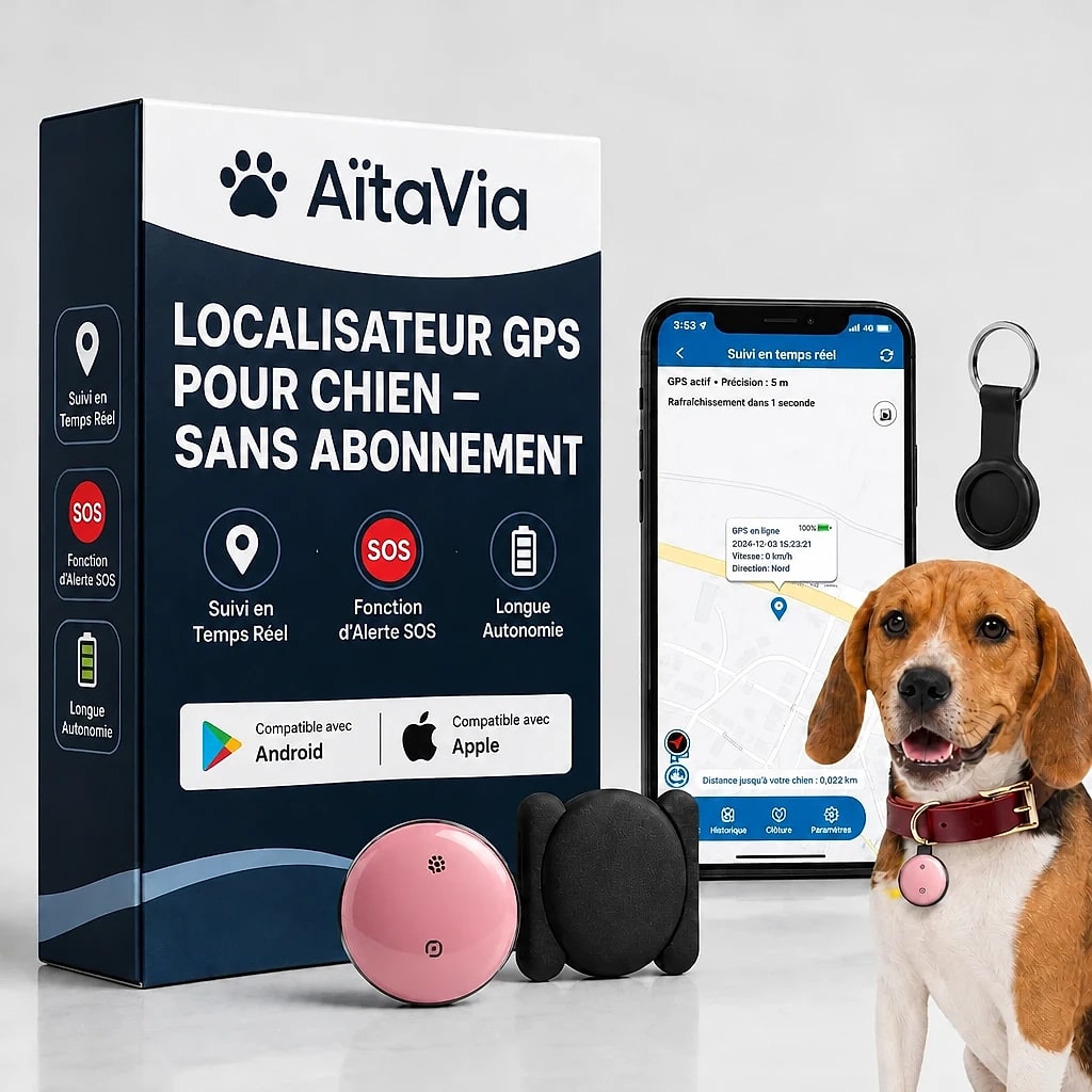Veilio – Traceur GPS pour Chien
