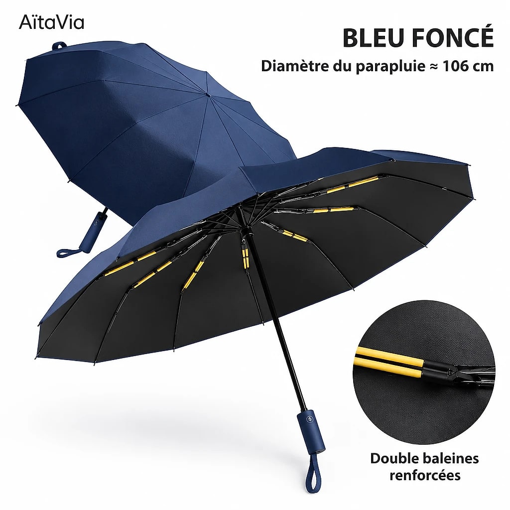 Véliane – Parapluie Écologique Coupe-Vent