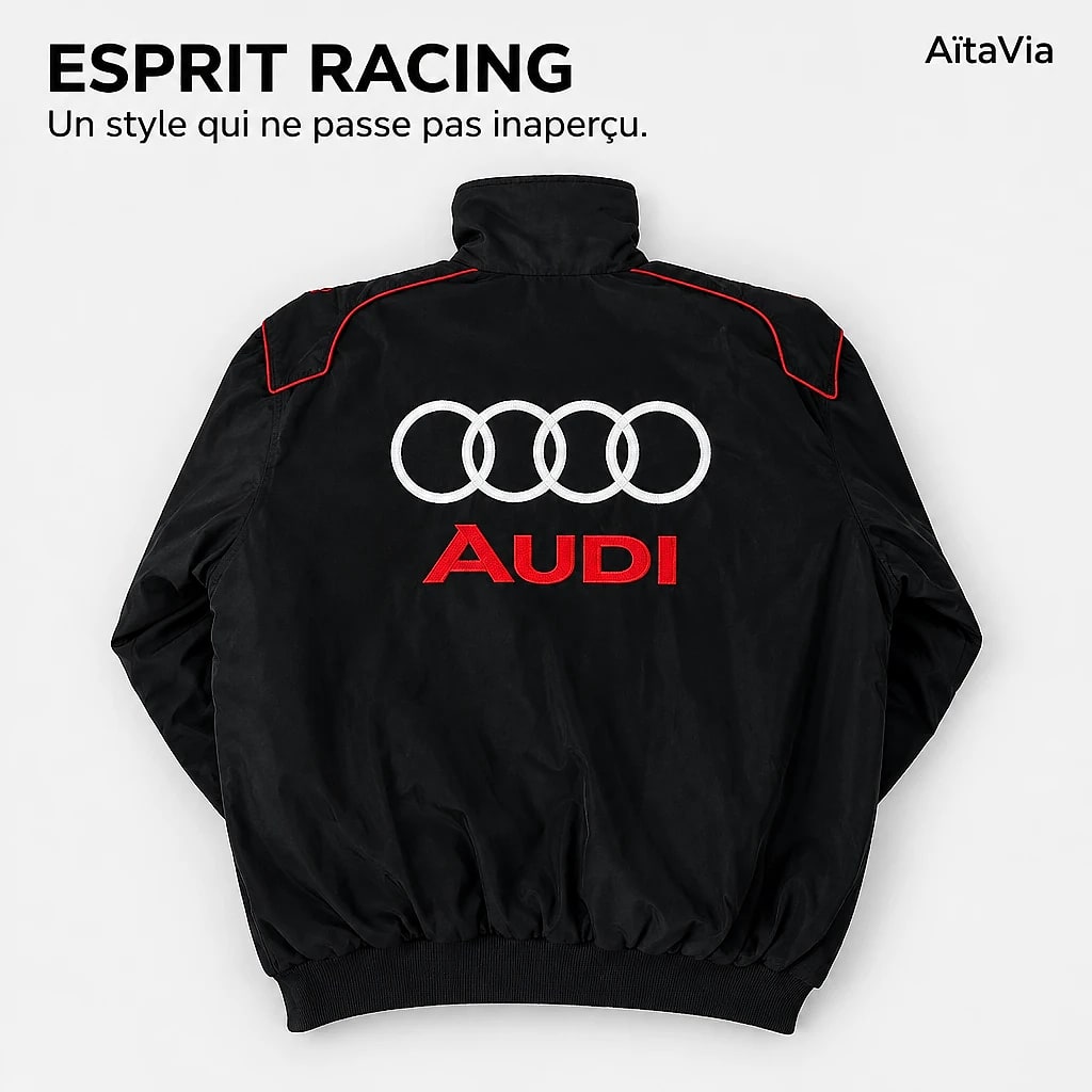 Vélocra – Veste Racing Audi Vintage