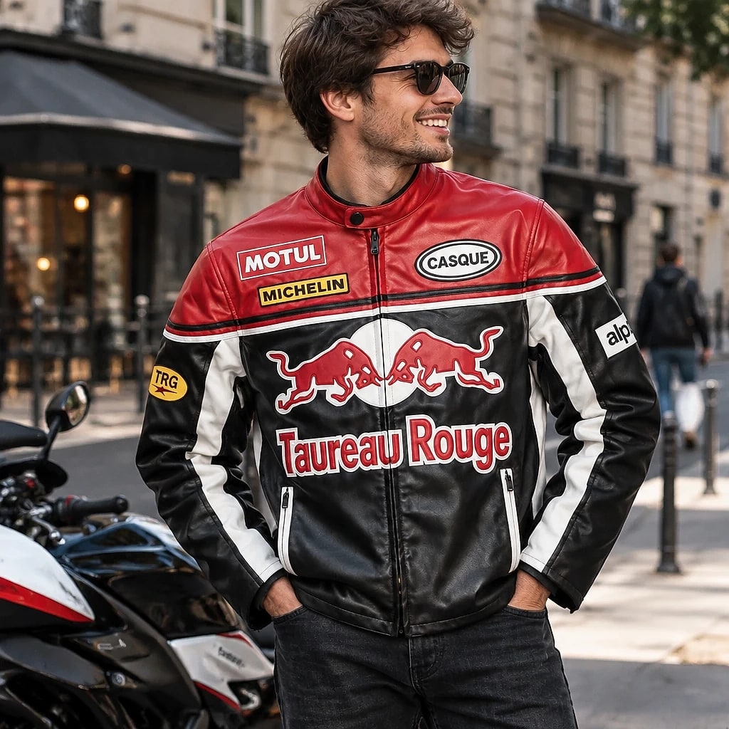 Veloria – Veste Racing Vintage Unisexe