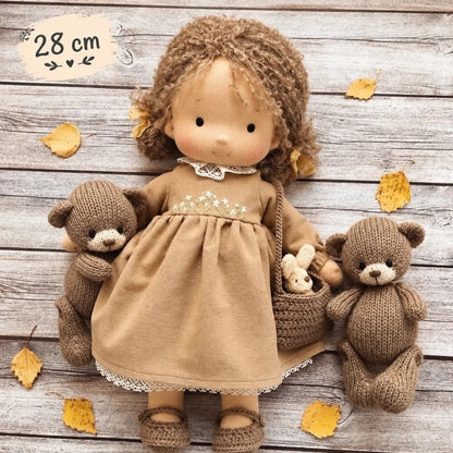 Velorie – Poupée Waldorf Artisanale