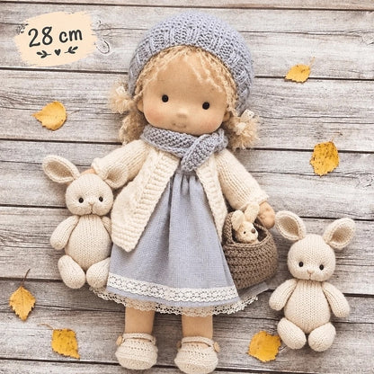 Velorie – Poupée Waldorf Artisanale