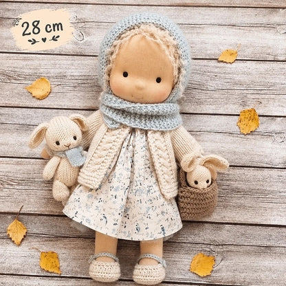 Velorie – Poupée Waldorf Artisanale