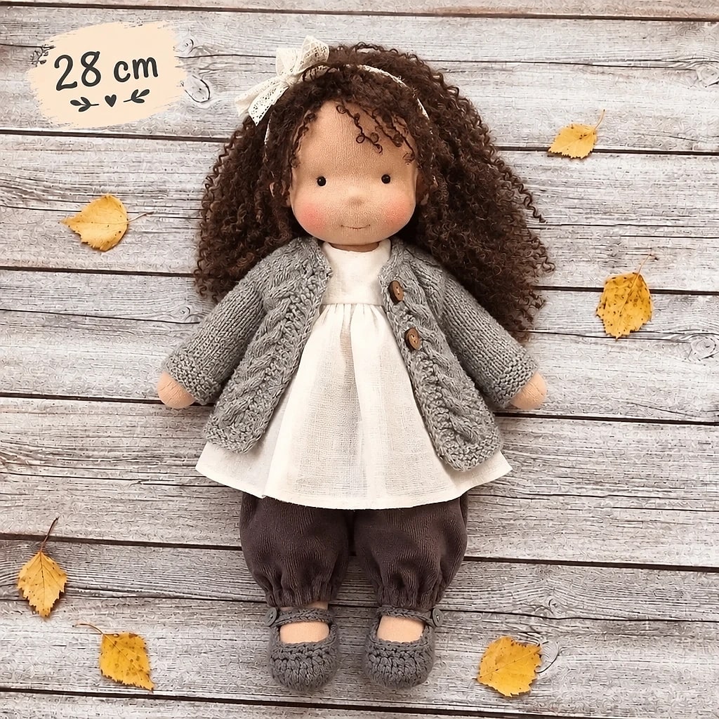 Velorie – Poupée Waldorf Artisanale