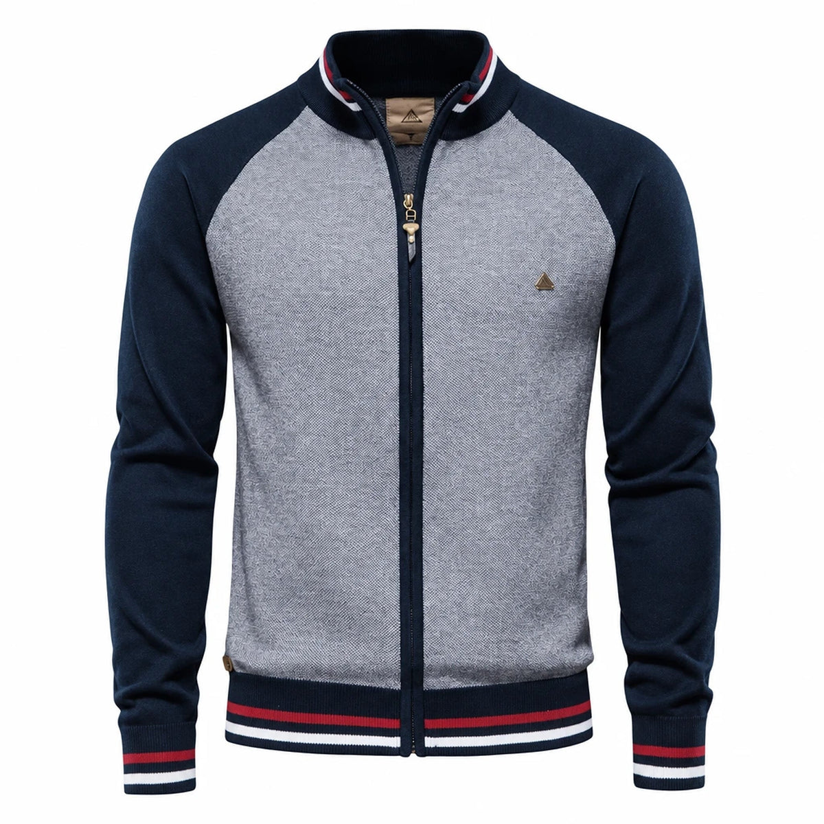 Velorio – Cardigan Deux Tons Zippé