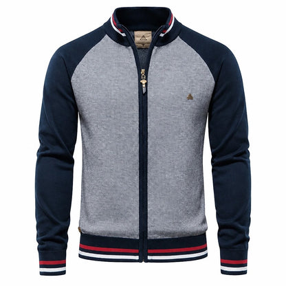 Velorio – Cardigan Deux Tons Zippé