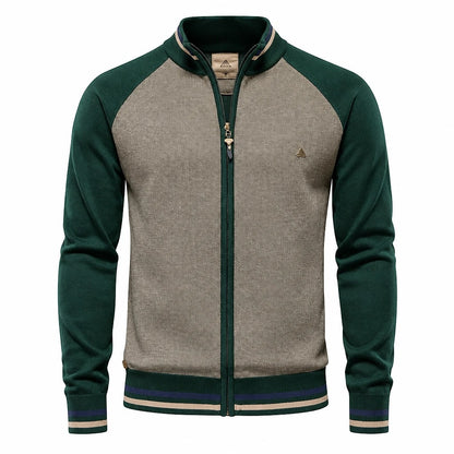 Velorio – Cardigan Deux Tons Zippé