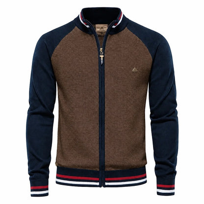 Velorio – Cardigan Deux Tons Zippé