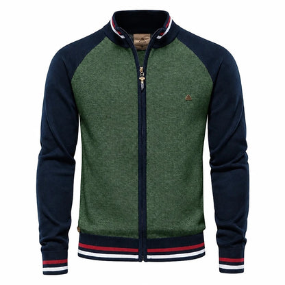 Velorio – Cardigan Deux Tons Zippé