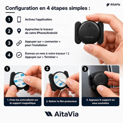 Véloris – Traceur GPS Sans Abonnement