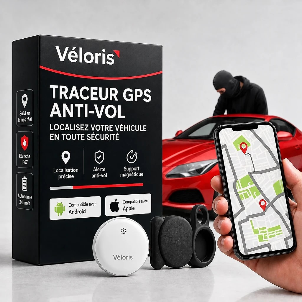 Véloris – Traceur GPS Sans Abonnement