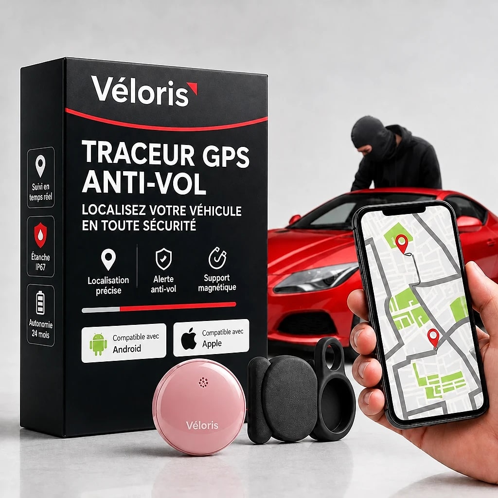 Véloris – Traceur GPS Sans Abonnement