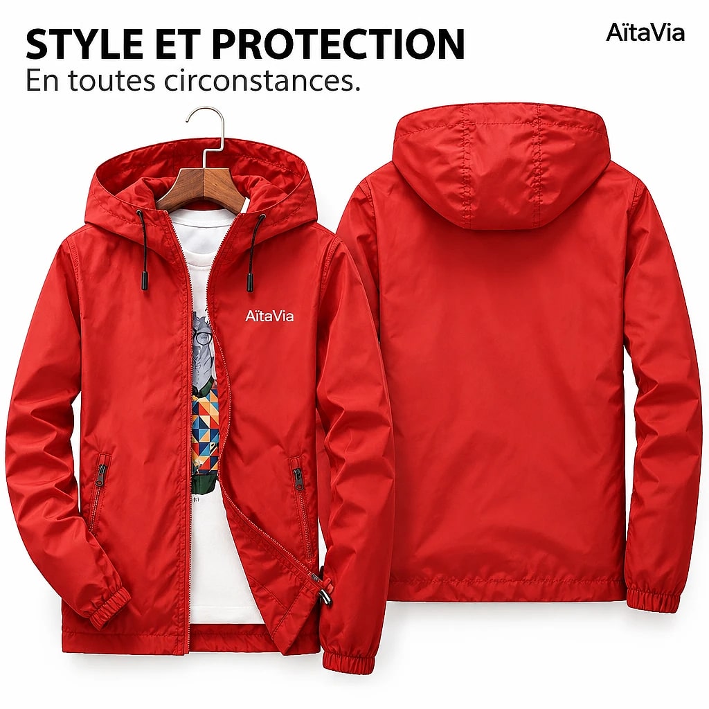 Ventrex – Coupe-Vent Casual Zippé