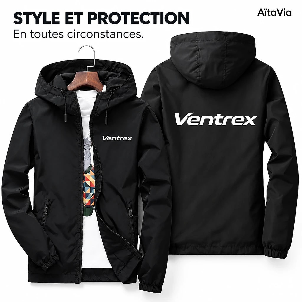 Ventrex – Coupe-Vent Casual Zippé