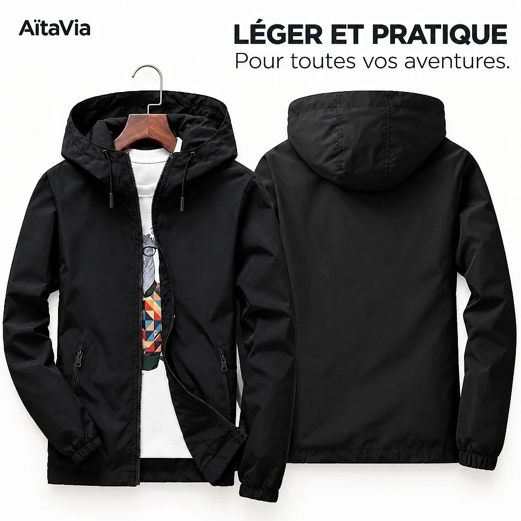 Ventrex – Coupe-Vent Casual Zippé
