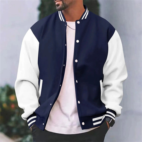 Veste Bomber Varsity Homme Slim-Fit – Style Moderne & Confortable