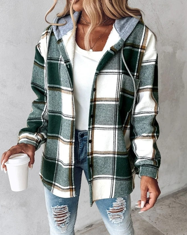 Veste Chemise Décontractée pour Femmes - Confort Stylé Automne/Hiver