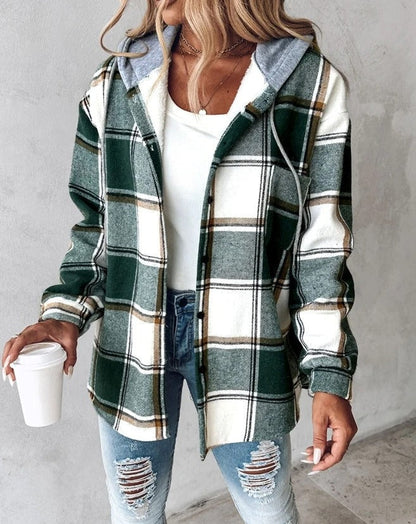 Veste Chemise Décontractée pour Femmes - Confort Stylé Automne/Hiver