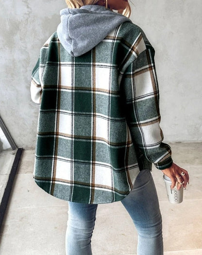 Veste Chemise Décontractée pour Femmes - Confort Stylé Automne/Hiver