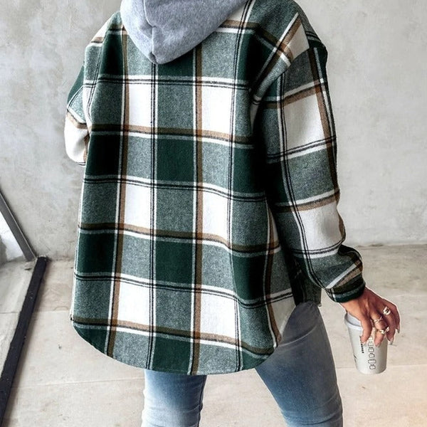 Veste Chemise Décontractée pour Femmes - Confort Stylé Automne/Hiver