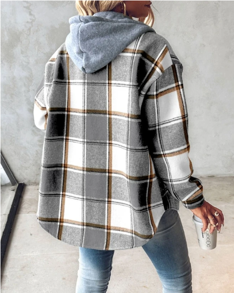 Veste Chemise Décontractée pour Femmes - Confort Stylé Automne/Hiver