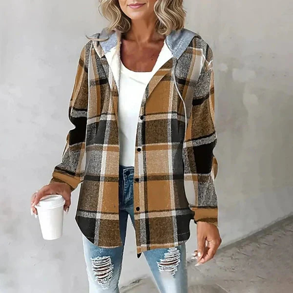 Veste Chemise Décontractée pour Femmes - Confort Stylé Automne/Hiver
