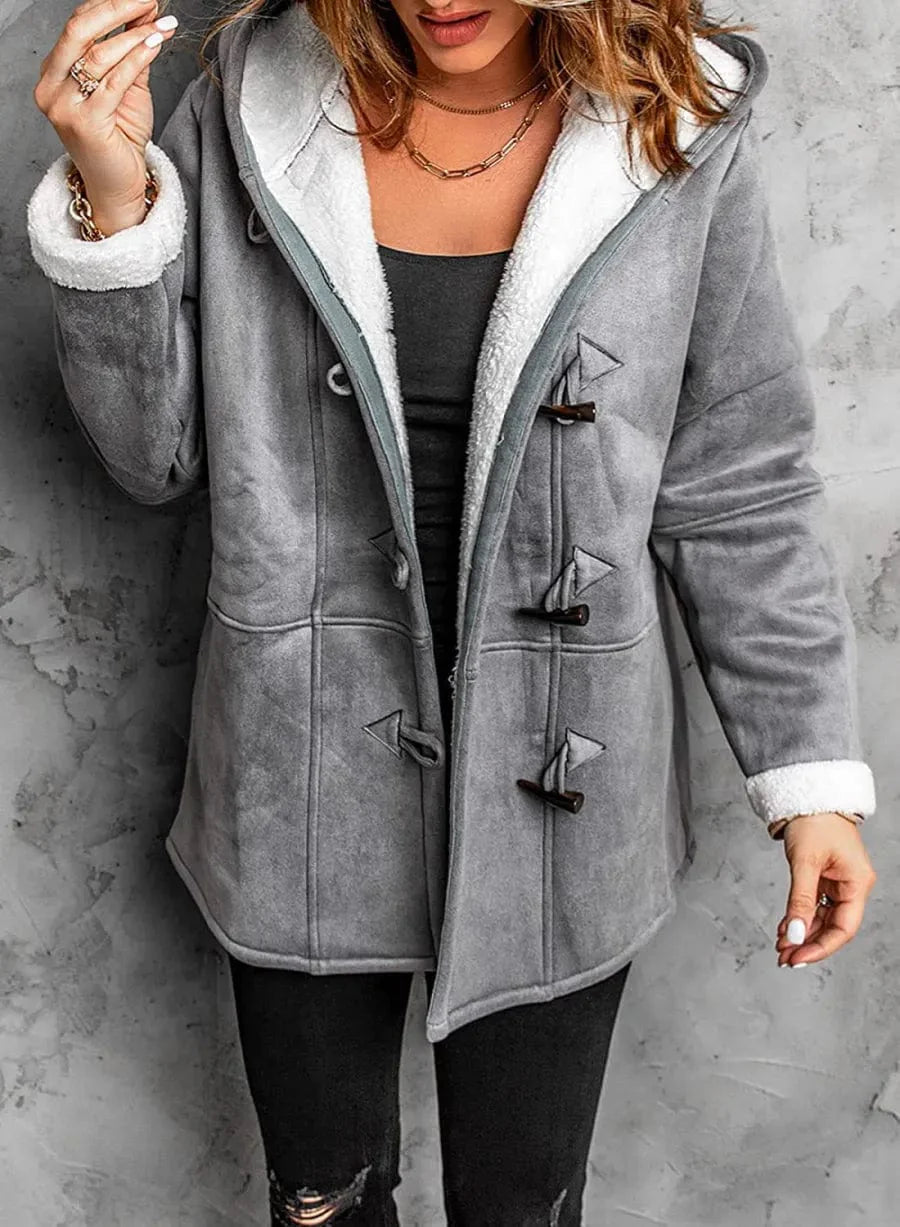 Veste d'Hiver Chaude pour Femme - Style Décontracté & Capuche