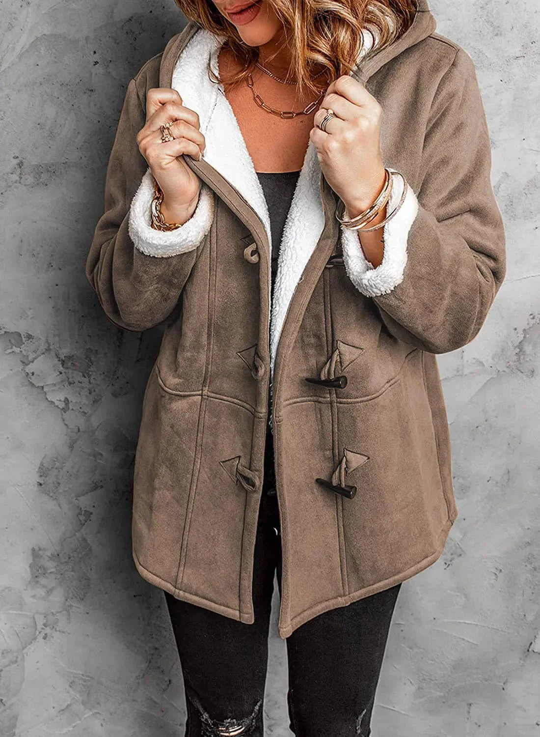 Veste d'Hiver Chaude pour Femme - Style Décontracté & Capuche