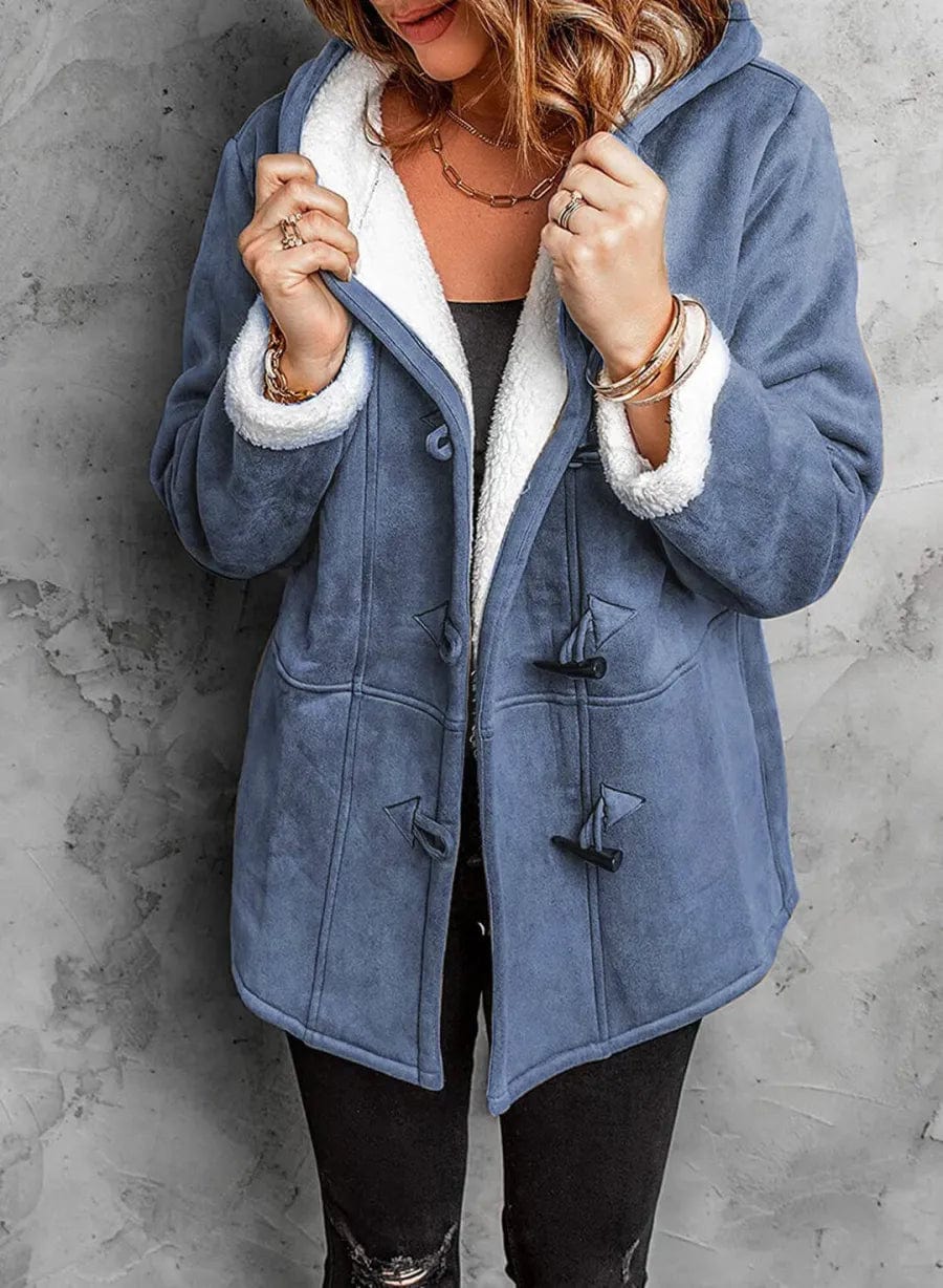 Veste d'Hiver Chaude pour Femme - Style Décontracté & Capuche