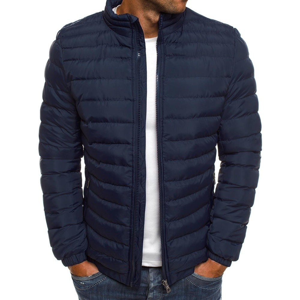 Veste d'hiver matelassée élégante et luxueuse pour Hommes