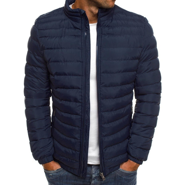 Veste d'hiver matelassée élégante et luxueuse pour Hommes