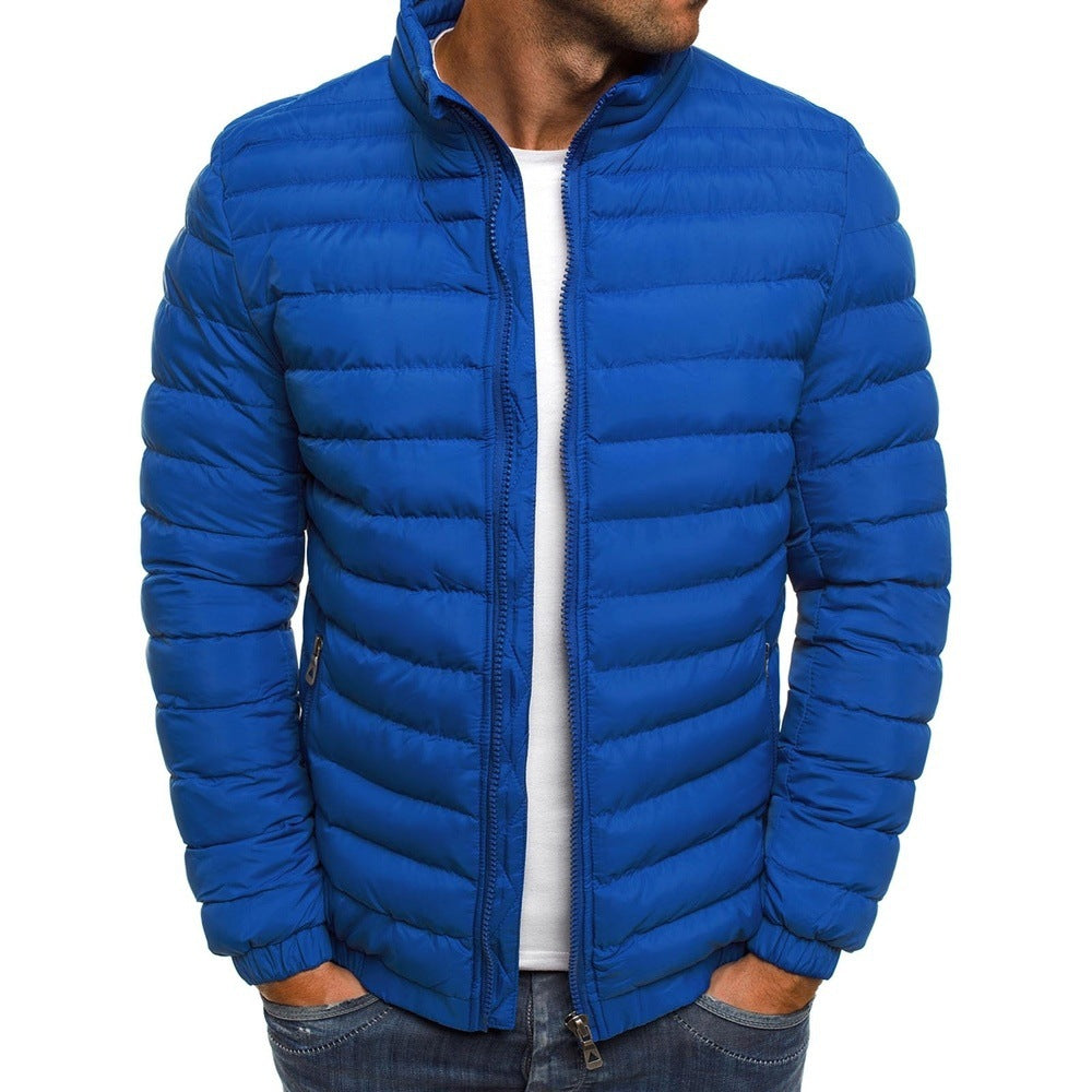 Veste d'hiver matelassée élégante et luxueuse pour Hommes