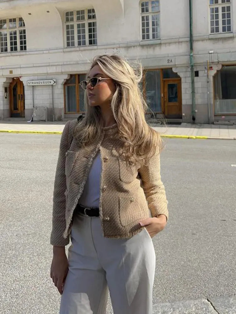 Veste Chic pour Femmes - Élégance Intemporelle et Polyvalente