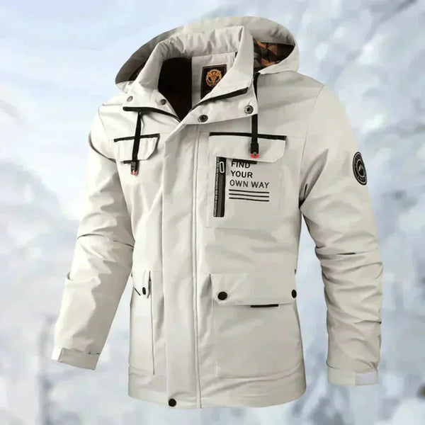 Veste Homme Imperméable & Coupe-Vent – Confort Automne/Hiver