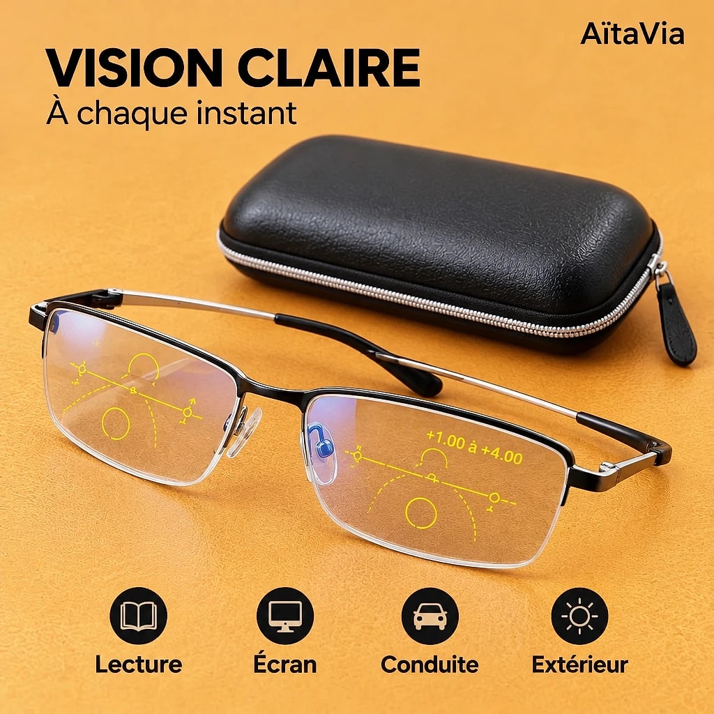 Visoria – Lunettes Progressives Intelligentes