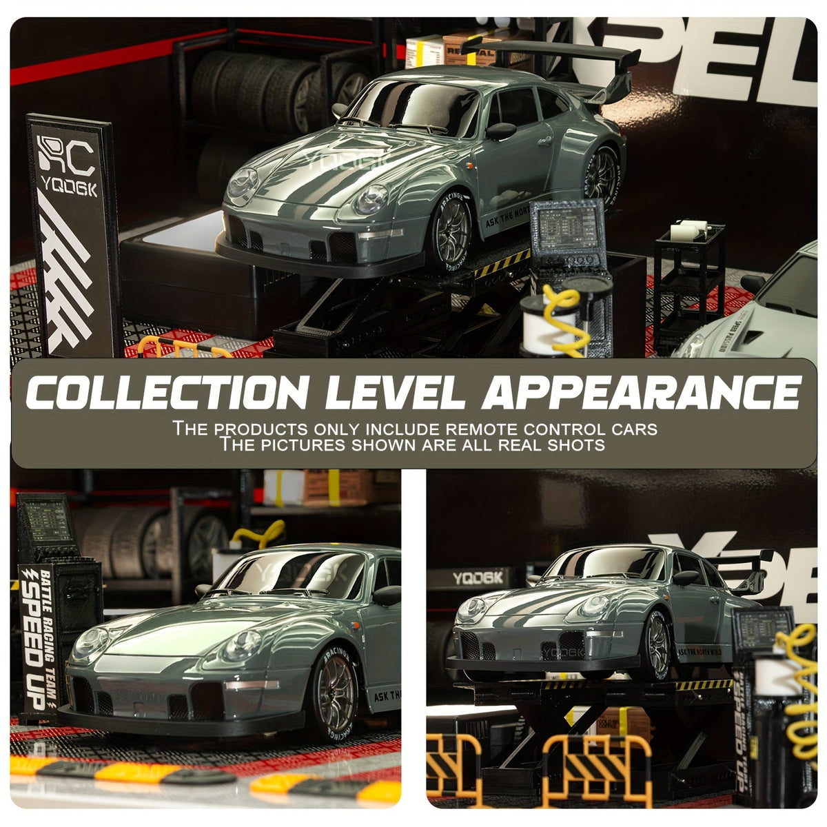 Voiture RC Drift 4WD - Lumières LED & Batterie Rechargeable