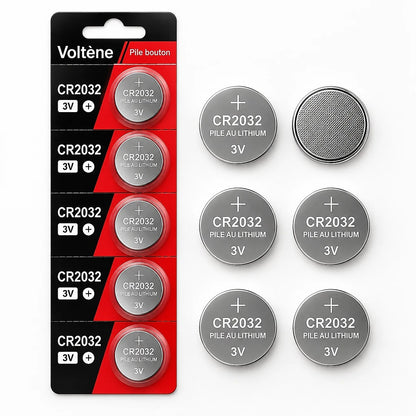 Voltène – Piles CR2032 Lithium